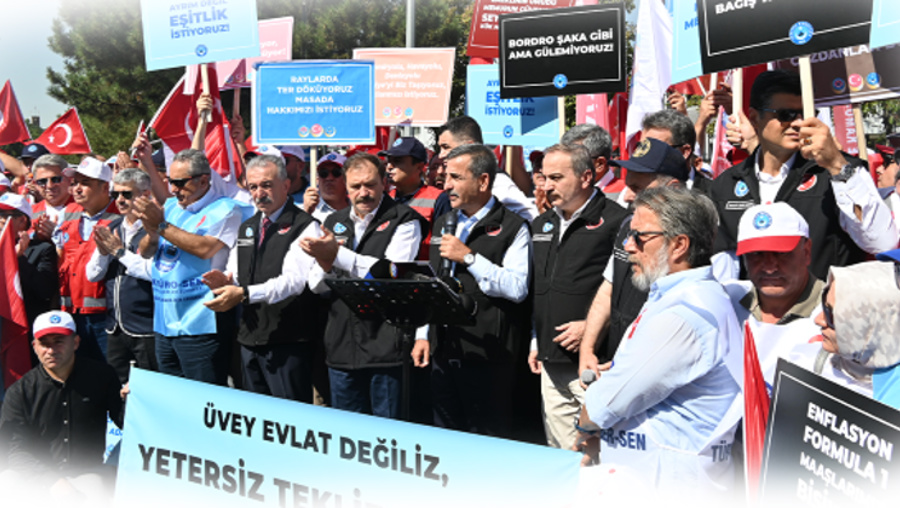 Kahveci: Hak aramak için, hakkımızı almak için buradayız!