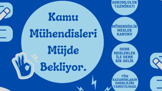 Kamu mühendisleri, mimarları ve şehir plancılarının toplu sözleşme talepleri