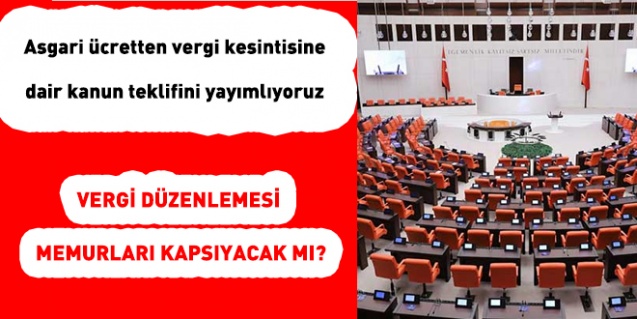 Vergi düzenlemesi memurları kapsıyor mu?