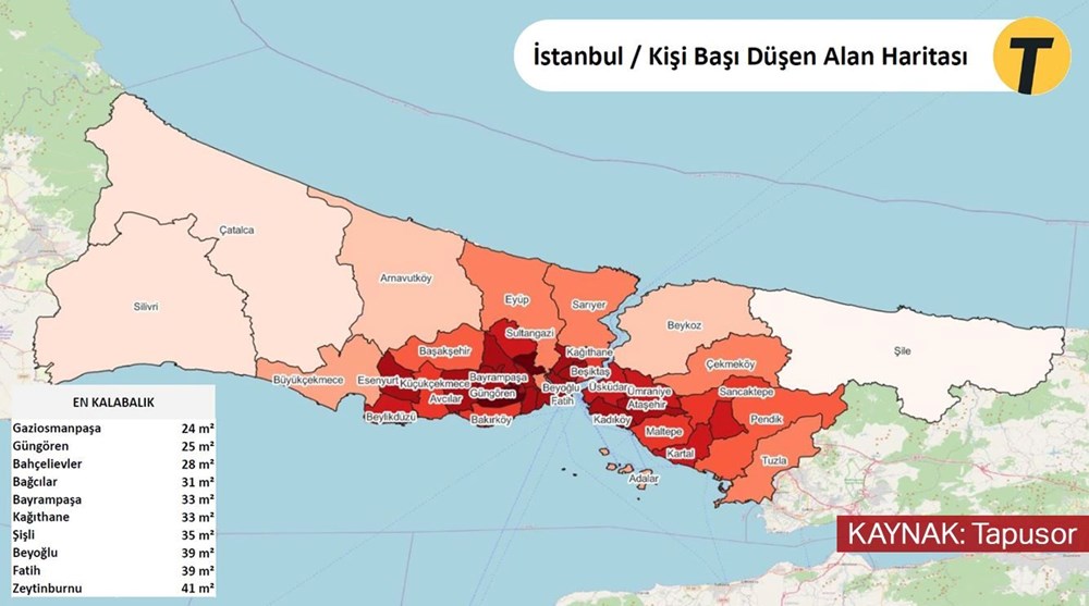 İstanbul'un bina yaşı haritası: Depremde hangi semtler daha riskli? - 10