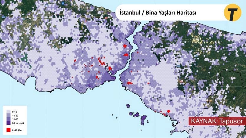 İstanbul'un bina yaşı haritası: Depremde hangi semtler daha riskli? - 6