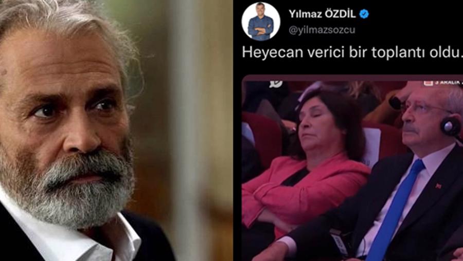 Haluk Bilginer ile Yılmaz Özdil birine girdi