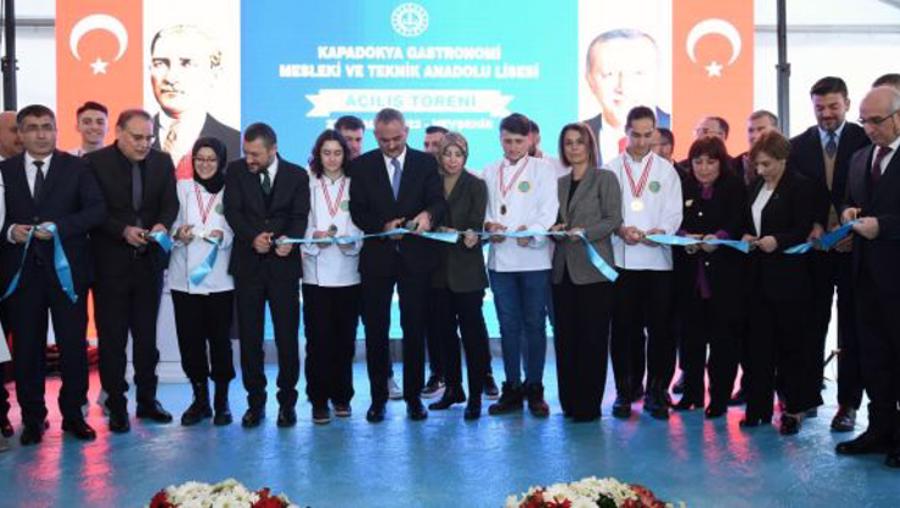 Bir ilk: Gastronomi Mesleki ve Teknik Anadolu Lisesi açıldı