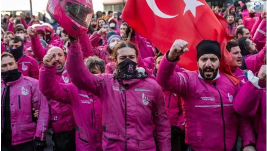 Edirne'de motokuryelerin trafiğe çıkışı yasaklandı