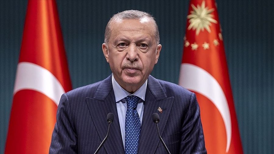 Erdoğan'dan şehit İKM Yiğit'in ailesine başsağlığı