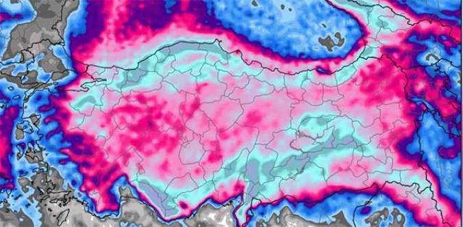 'İstanbul'da 22 - 27 Ocak arası hep kar yağacak'