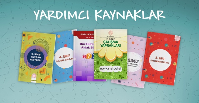 MEB, 8 bin soruluk yardımcı kaynak paketini yayımladı