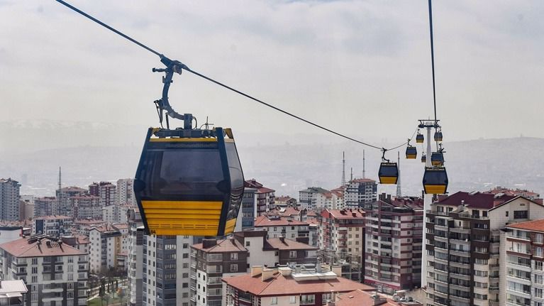 Ankara'da 2 yıldır kapalı olan teleferik seferlere başlıyor