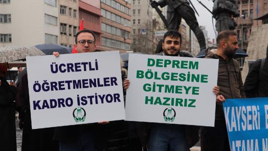 Ücretli öğretmenlerin maaşı Meclis’e taşındı