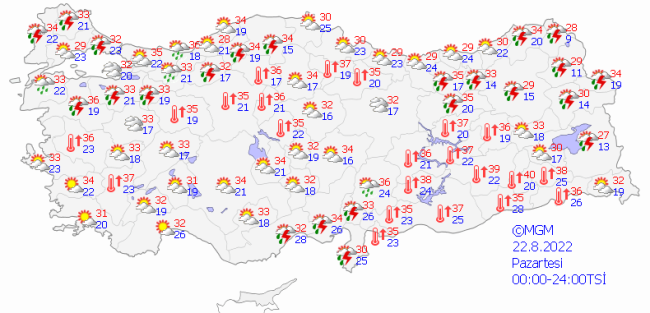 Yeni haftada İç Anadolu Bölgesi kavrulacak