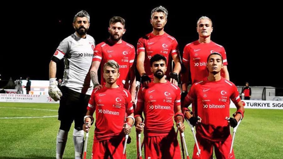 Ampute Futbol Milli Takımı ilk kez dünya şampiyonu oldu