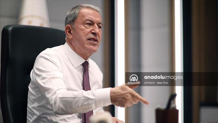 Bakan Akar: Bu bir iddia değil, alçakça iftira