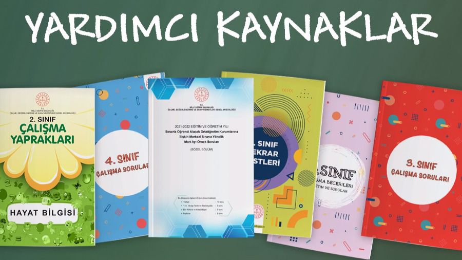 10 bin soruluk nisan ayı yardımcı kaynak paketi yayımlandı