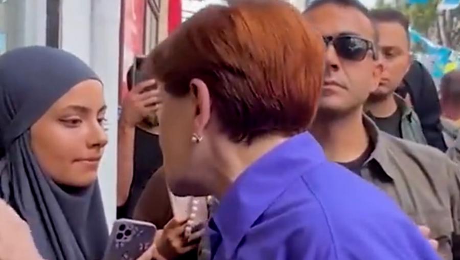 Akşener'in azarladığı kızı partililer de tartaklamış