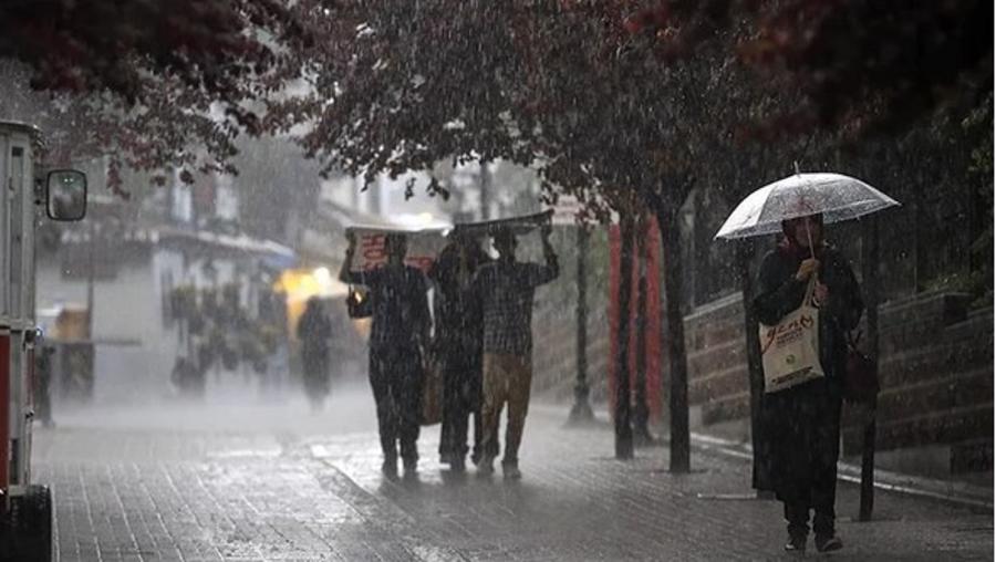 Meteoroloji'den 19 il için kuvvetli yağış ve fırtına uyarısı 