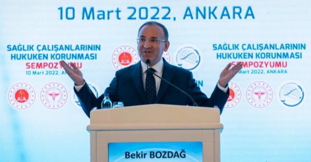 Bakan Bozdağ: Sağlıkçılara uygulanan şiddeti vicdanım almıyor