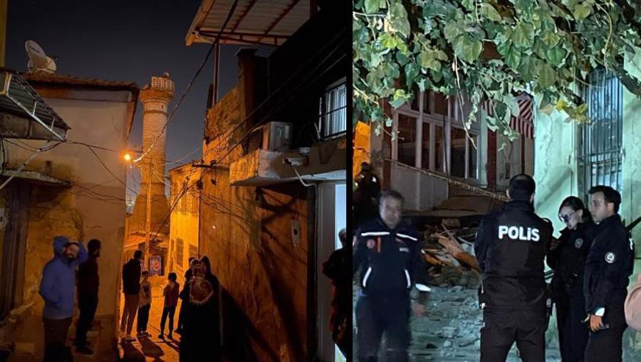 İzmir'de 4.9 büyüklüğünde deprem: Bir caminin minaresi yıkıldı