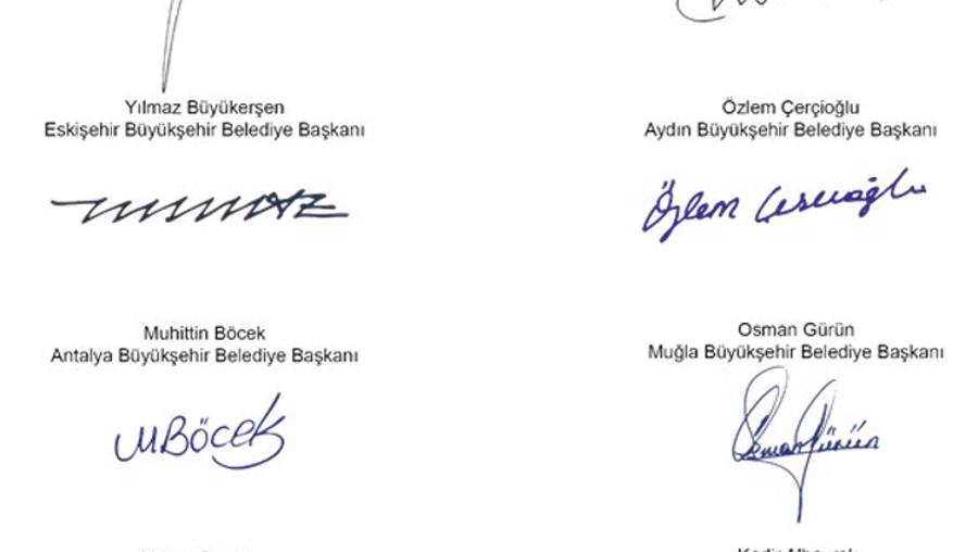 CHP’li büyükşehir belediye başkanları ortak bildiri açıkladı