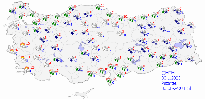 30 Ocak Pazartesi