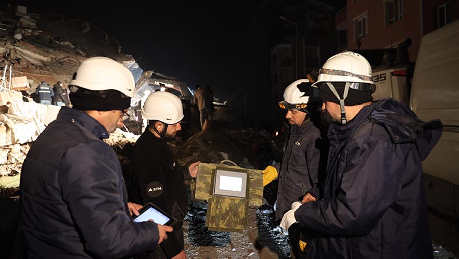 "Duvar Arkası Radar" deprem bölgesinde ilk kez kullanıldı