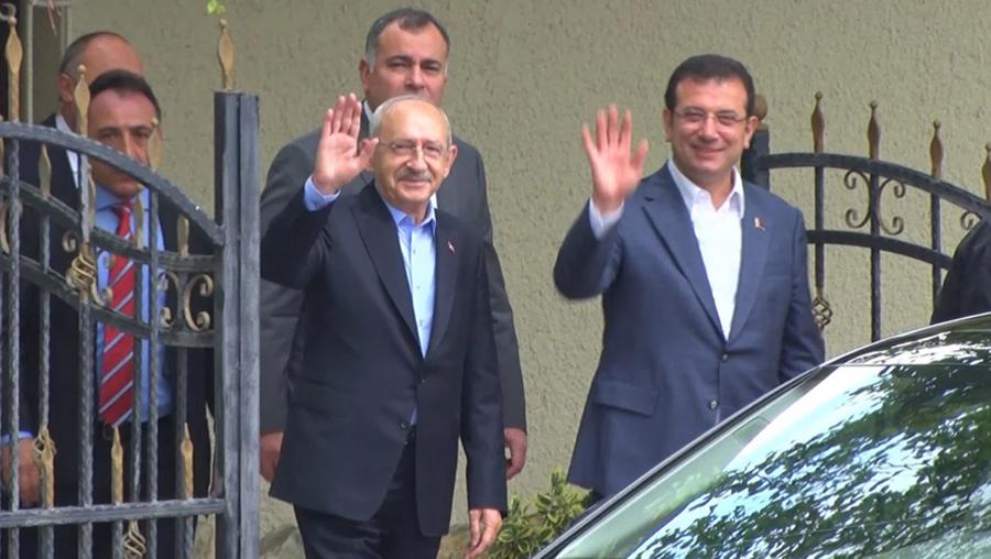 Kılıçdaroğlu ile görüşen İmamoğlu'ndan ilk açıklama