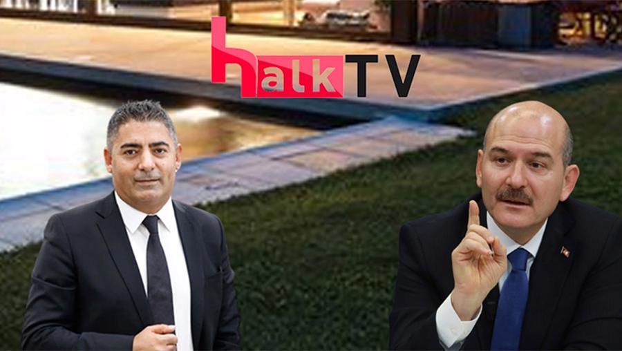 Soylu, Halk TV muhabirine sert çıktı