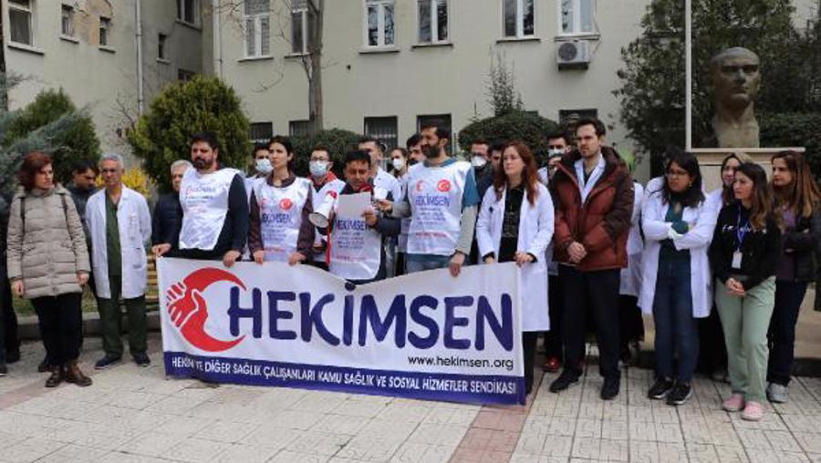 Ankara'da doktor ve sekreterine yumruklu saldırı   