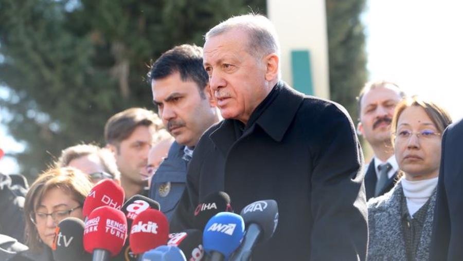 Erdoğan: Maalesef yağmalama çalışmaları var