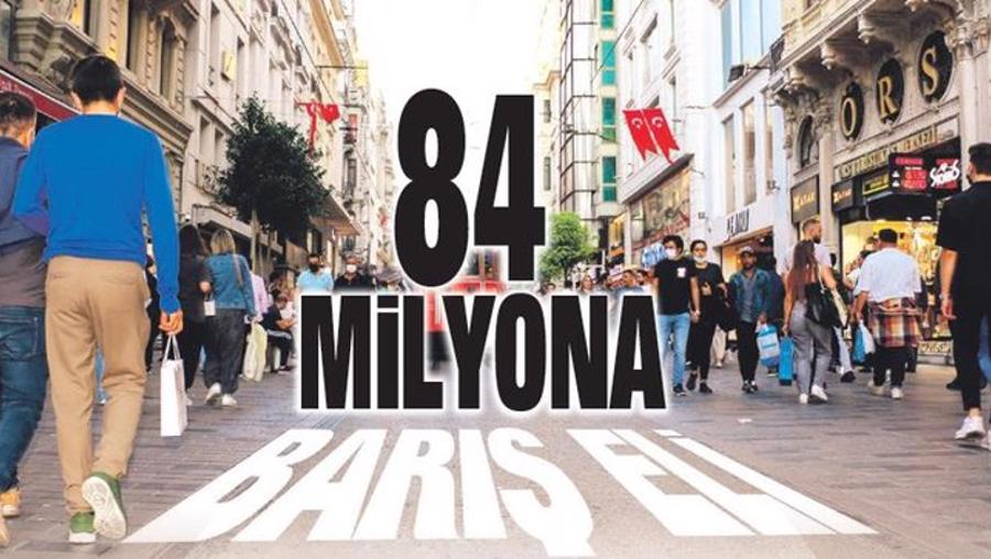 84 milyona barış eli