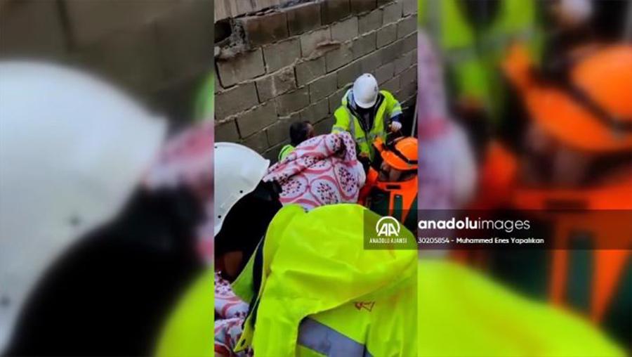 Kahramanmaraş'ta 6 kişi enkaz altından kurtarıldı