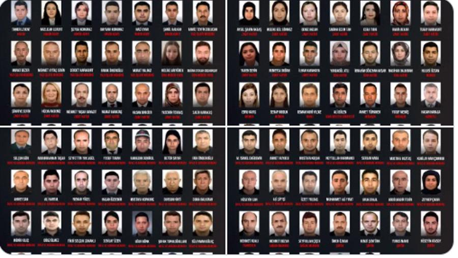 Adalet Bakanlığı vefat eden 110 personelini açıkladı.