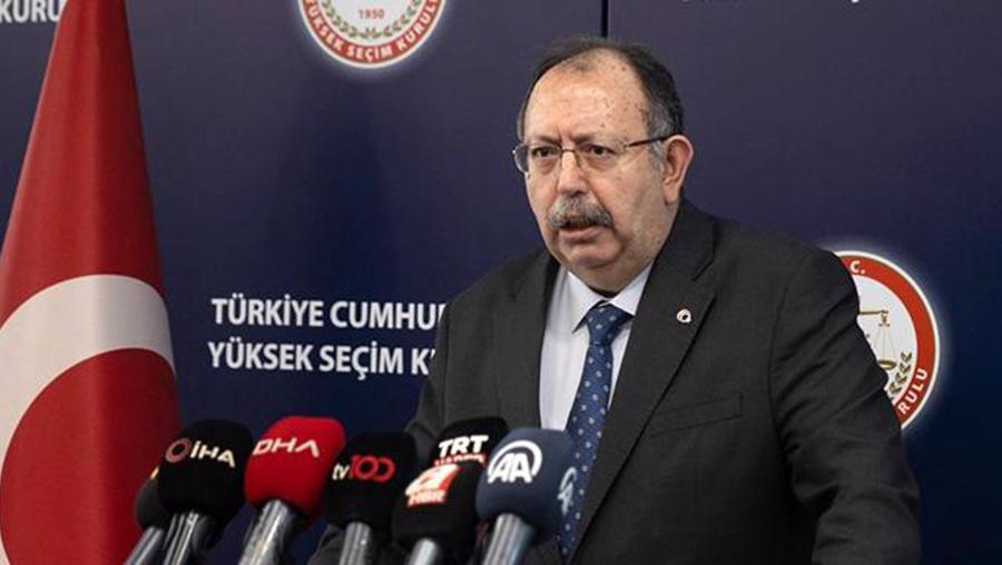 YSK Başkanı Yener: Cumhurbaşkanı adayları için imza süreci başladı