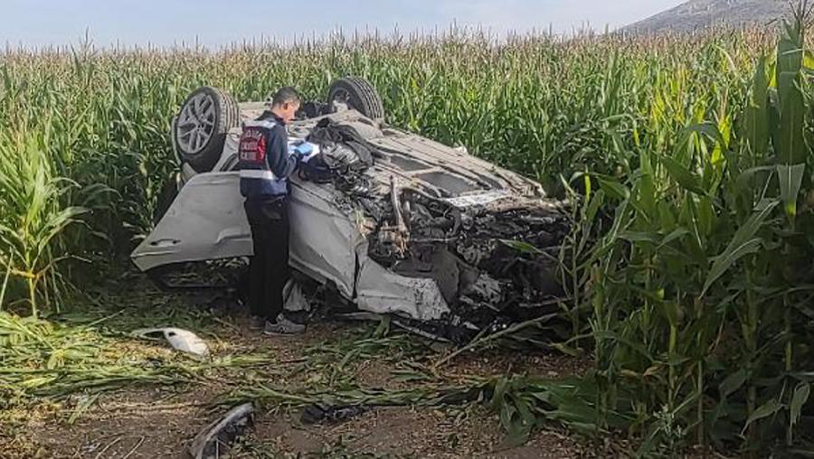 İtfaiyeciler, gittikleri kazada arkadaşlarının cansız bedeniyle karşılaştı 