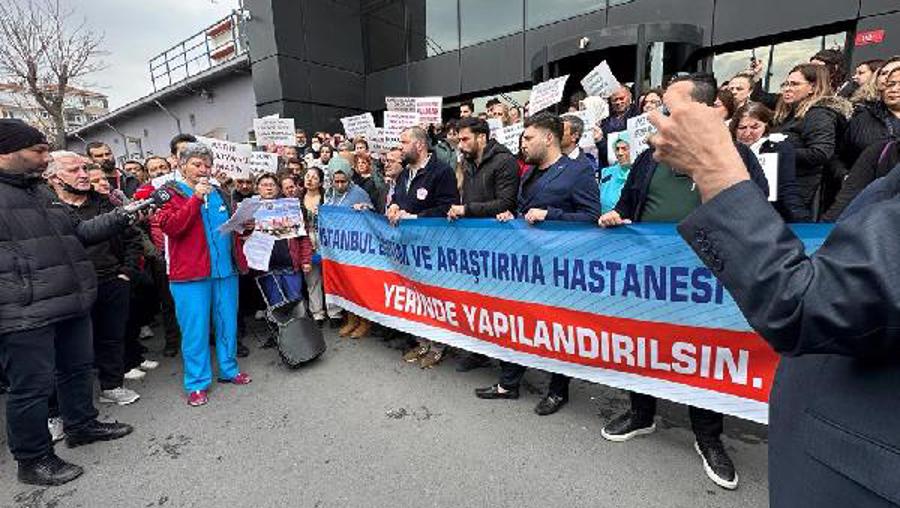 İstanbul Eğitim Araştırma Hastanesi çalışanları: Samatya'da kalmak istiyoruz