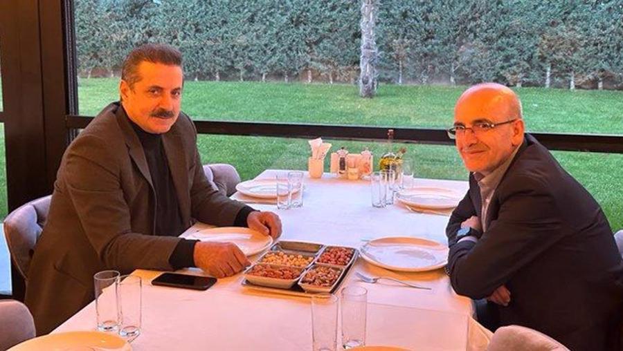 Adı masada olan Mehmet Şimşek masada görüntülendi