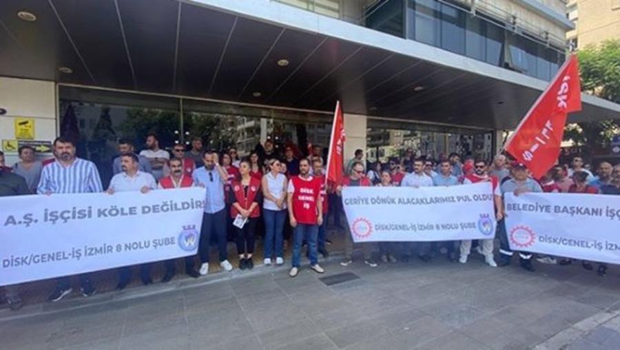 Karşıyaka'da maaş isyanı: İşçiler tefecilere düştü