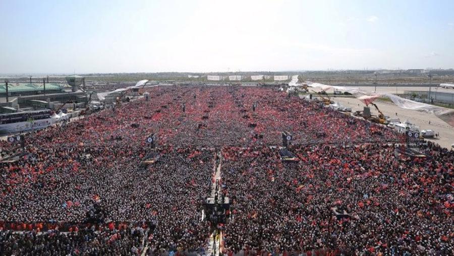 Büyük İstanbul Mitingine katılım sayısı açıklandı