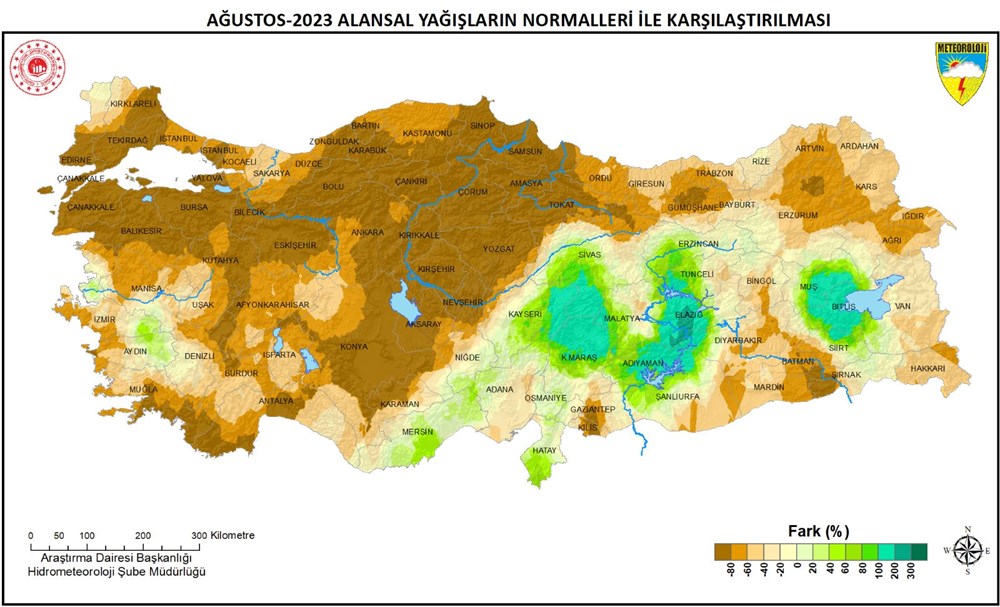 Son 33 yılın en kurak ağustos ayı yaşandı | Türkiye’nin
büyük bölümü için “acil durum” ilanı - 5