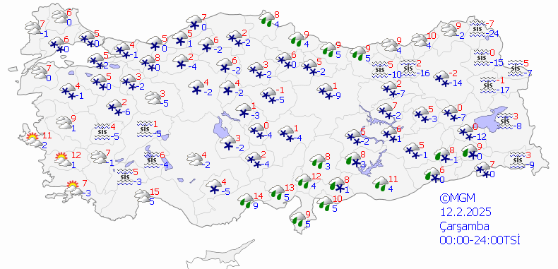 12 Şubat Çarşamba