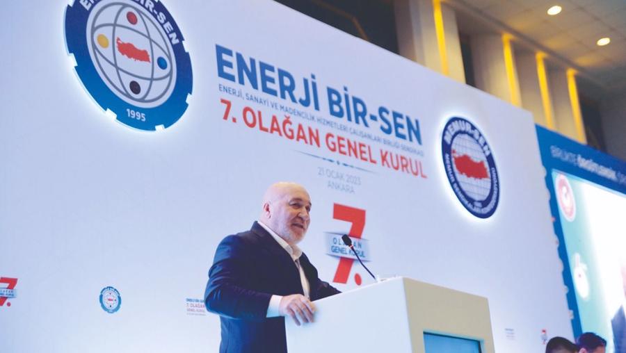 Enerji Bir-Sen'de 7. kongre yapıldı: Tonbul Güven Tazeledi