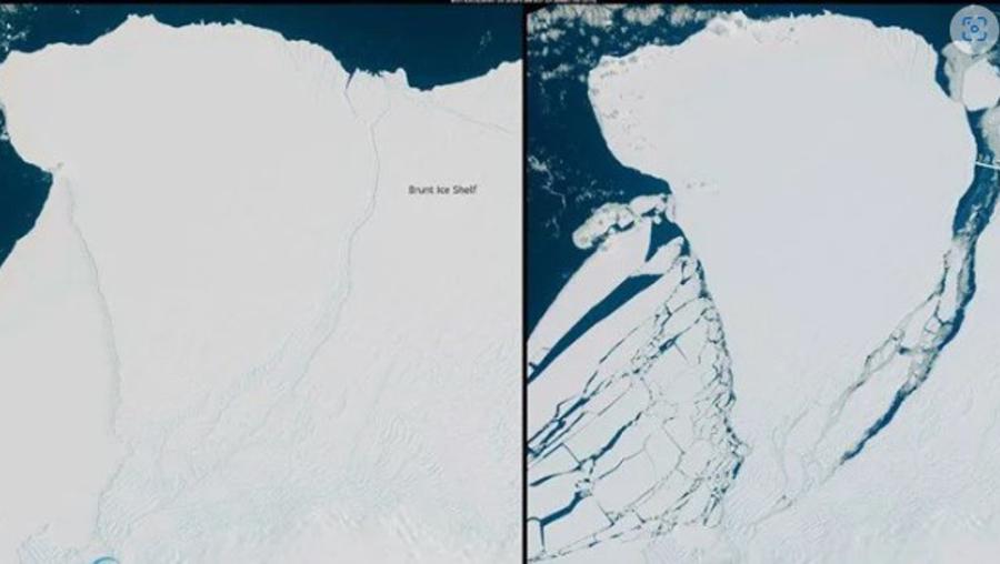 Tuz Gölü büyüklüğünde buzdağı Antarktika kıtasından ayrıldı