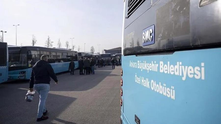 Ankara'daki halk otobüsü esnafından yeni açıklama