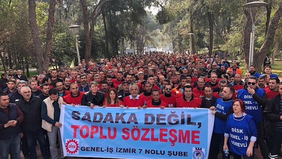 Toplu iş sözleşmeli işçi oranı: Türkiye %7 ile 92 ülke arasında 77. sırada