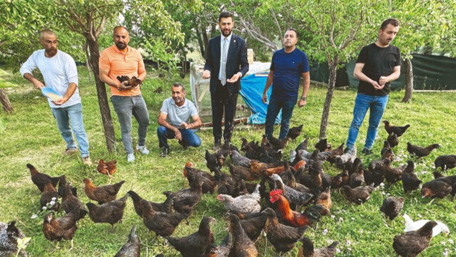 Girişimci öğretmenler köylülere örnek oldu