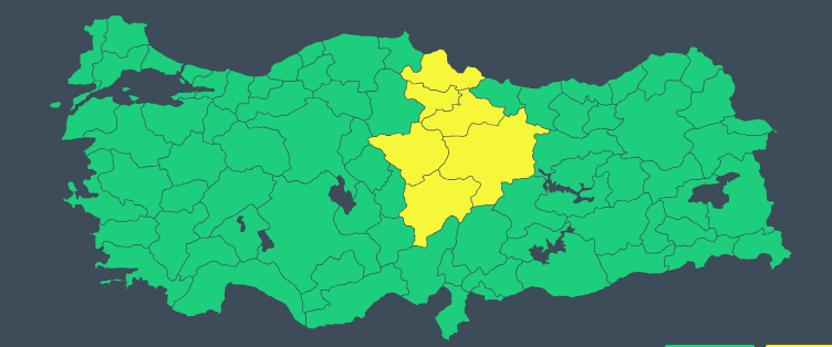 Meteoroloji'den kar yağışı uyarısı