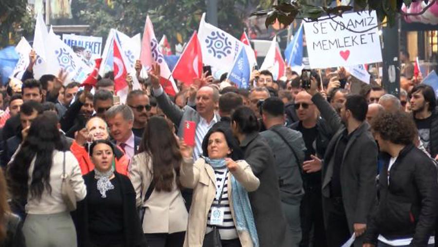 İnce: Davutoğlu ile Babacan'ı at destek vereceğim 