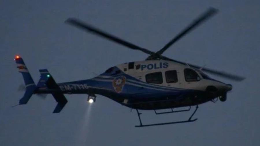 Polis helikopterine lazer tuttu: 91 bin lira ceza uygulandı