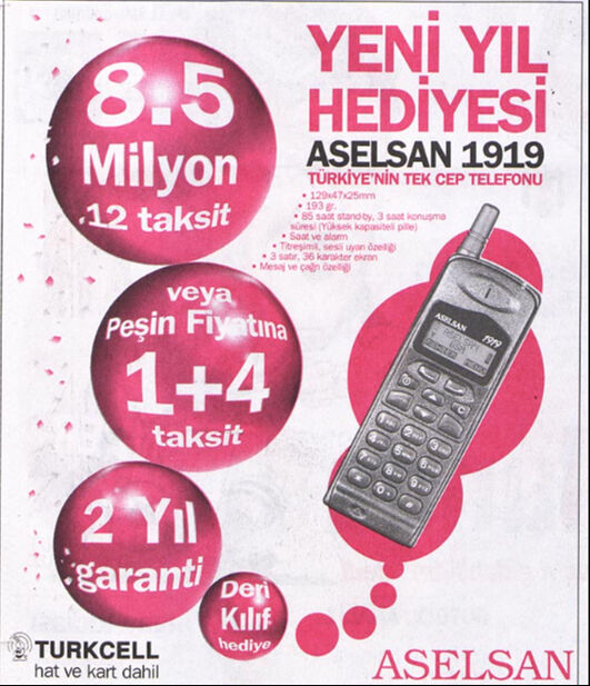 ASELSAN'ın 1919 model cep telefonu 27 yıl sonra gündemde - 5. Resim