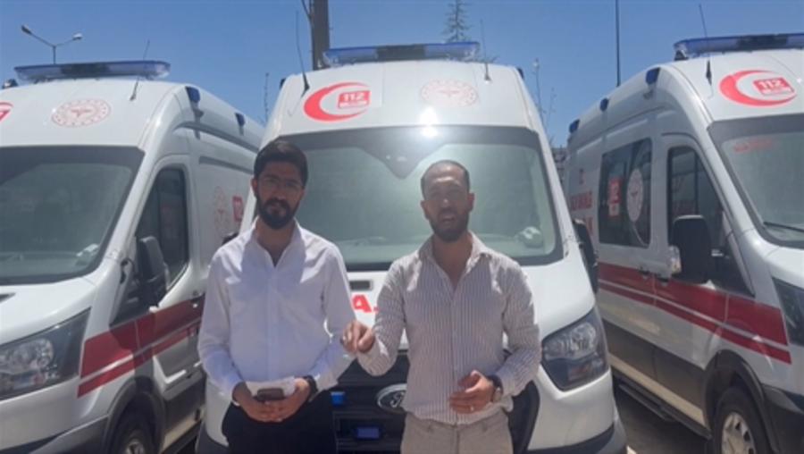 Yol isteyen ambulans şoförü darbedildi 