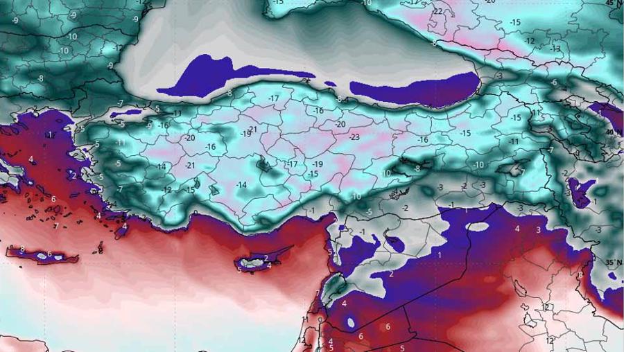 Kar yağışı 3 ayrı zamanda parça parça gelecek